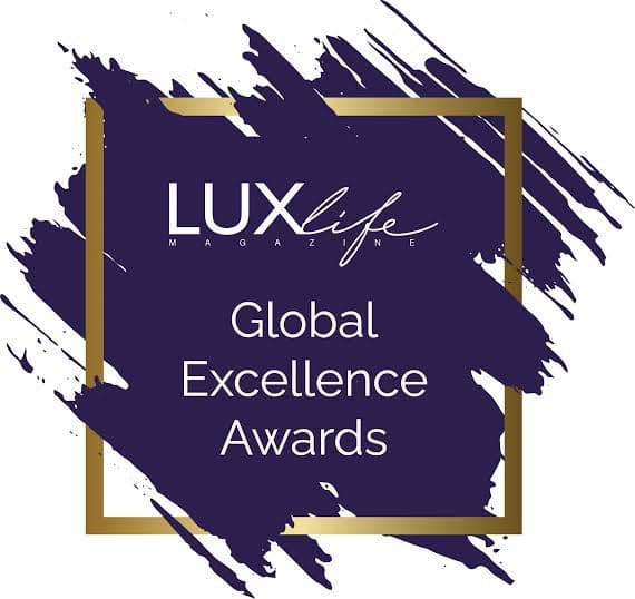 LUX Life Global Excellence Awards badge